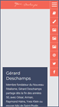 Mobile Screenshot of gerard-deschamps.fr
